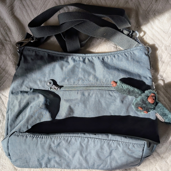 Kipling Blue Gray Crossbody Bag - Picture 2 of 4